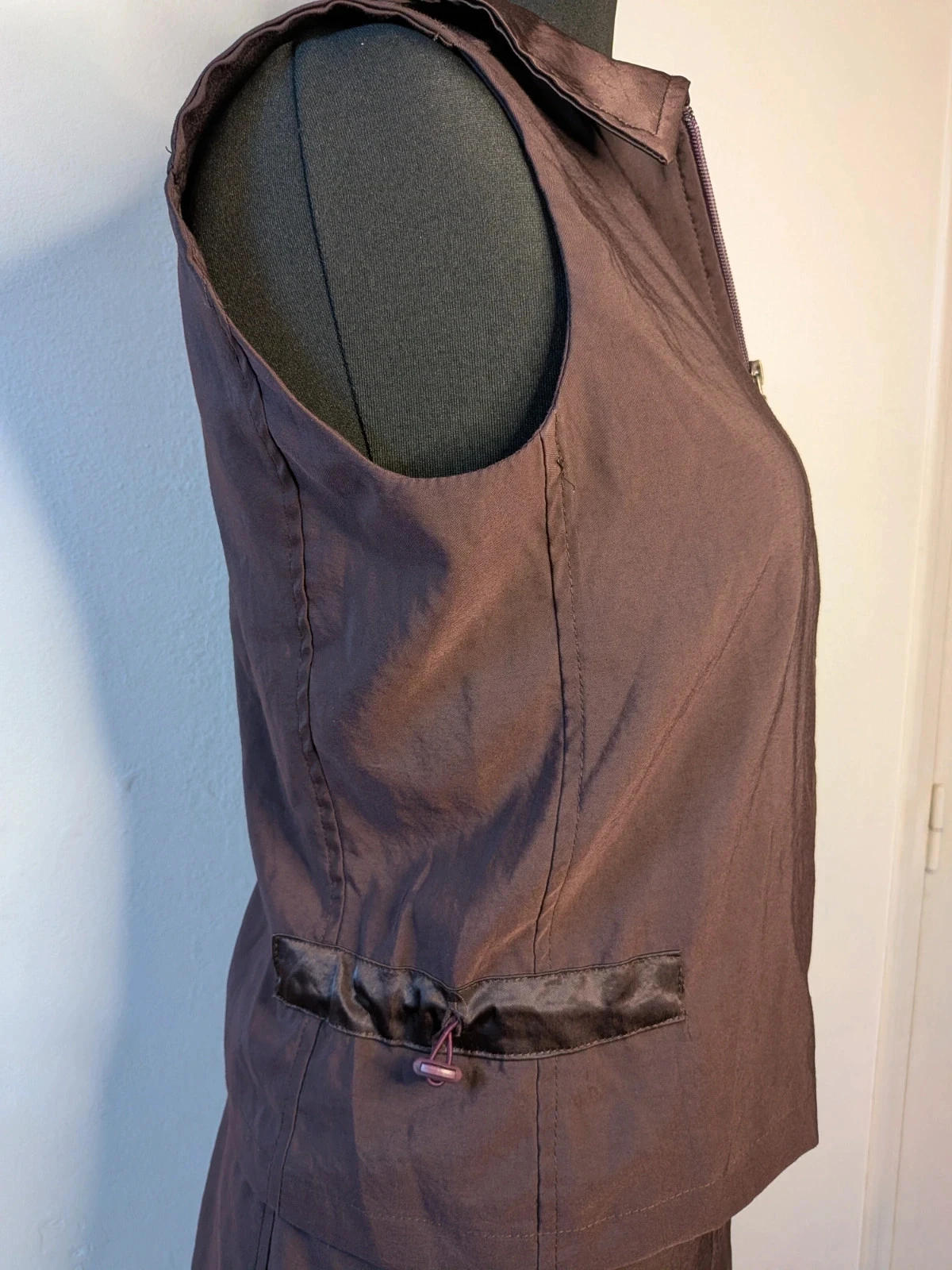 Ensemble aubergine, – photo 4